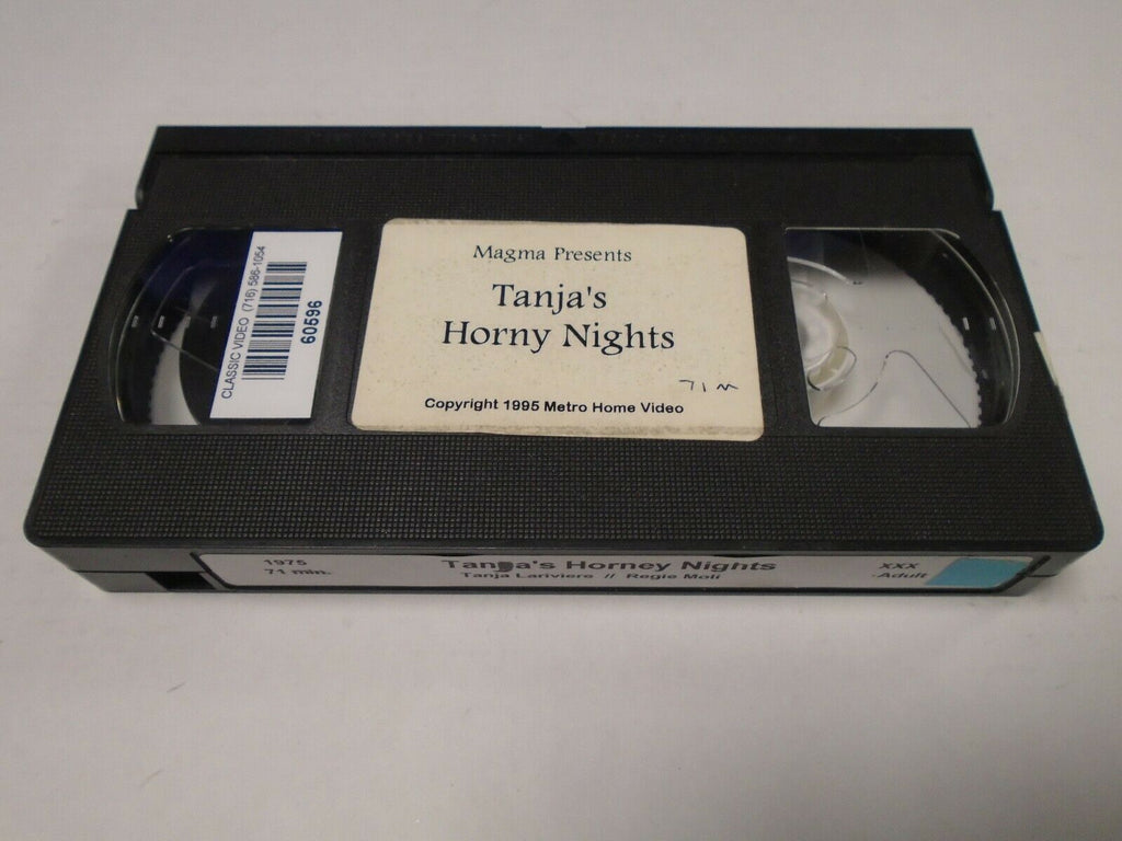 Tanja's Horny Nights 1995 Tanja Lariviere Regie Moli 71min Adult VHS 040419AMP2