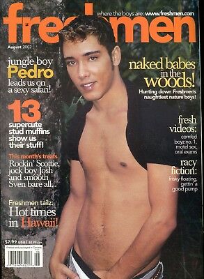 Freshmen Gay Magazine Jungle Boy Pedro August 2002 032618lm-ep