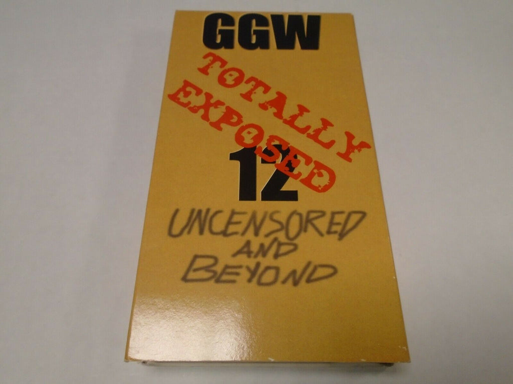 Girls Gone Wild Totally Exposed 12 Uncensored & Beyond Adult VHS 070519AMP2