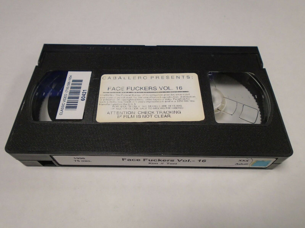 Face Fuckers Vol 16 Kim Toni 1996 75min Adult VHS 050819AMP