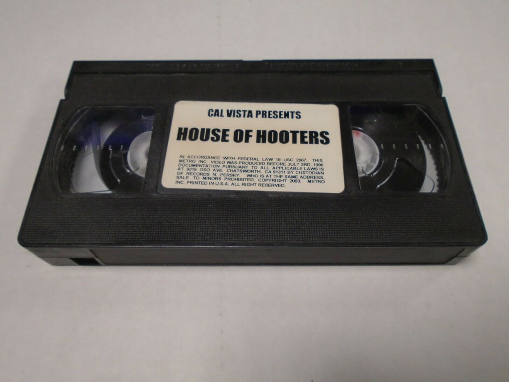 House of Hooters Cal Vista 2003 Metro Adult VHS 031819AMP3