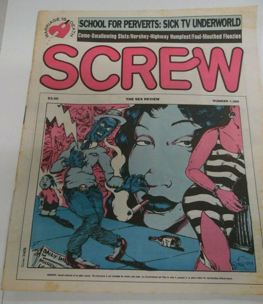 Screw Newspaper Sick TV Underworld #1369 May 29, 1995 121719lm-ep2