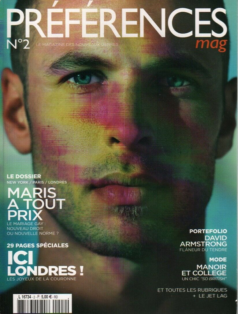 Preferences Mag Rare French Men's #2 May/June 2004 David Armstrong 030620AME