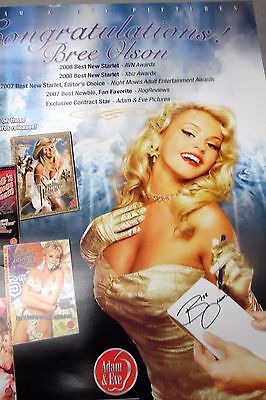 Congratulations! Bree Olsn Adult Poster by Adam & Eve 23 x 18