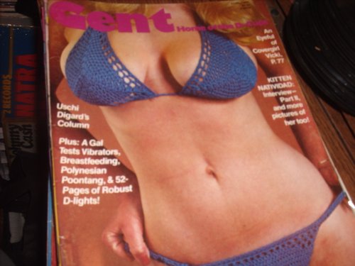 Gent Adult Magazine April 1980 Covergirl Vicki, Kitten Natividad Interview
