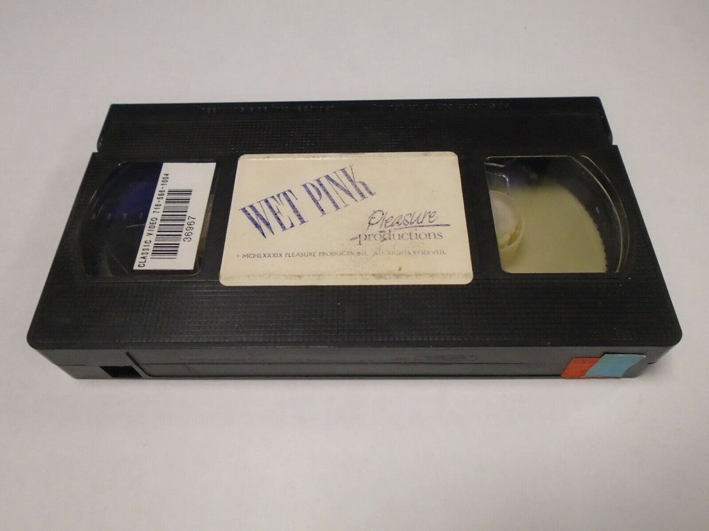 Wet Pink 1989 Pleasure Productions Adult VHS 050919AMP