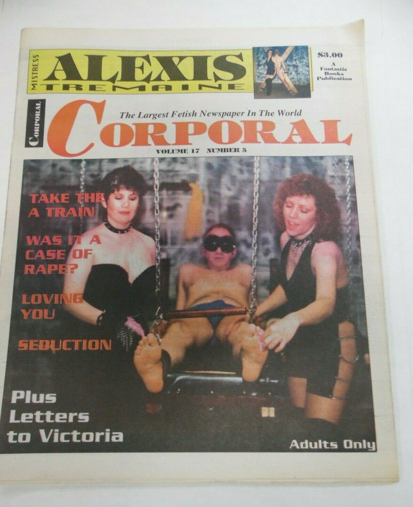 Corporal Fetish Newspaper Alexis Tremaine vol.17 #5 1994 120719lm-ep