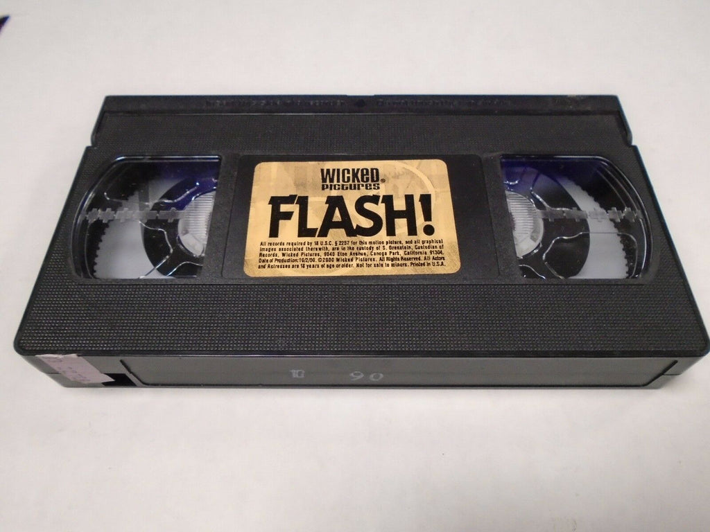 Flash! Wicked Pictures Adult VHS 010819AMP2