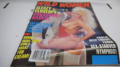 Wild Women Busty Adult Magazine "XXX Porn Stars" July 1991 031413Lm-EP