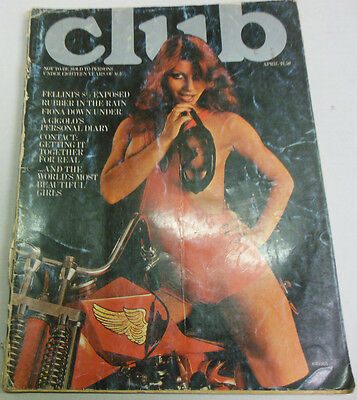 Club Magazine Fellini's 8 1/2 Exposed April 1975 120313REP