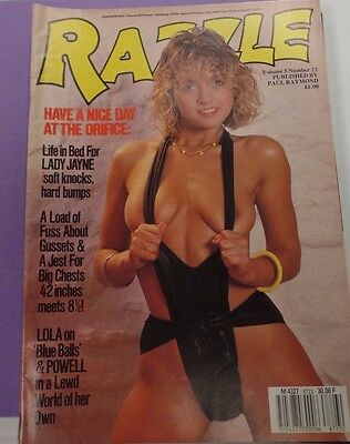 Razzle Busty Adult Magazine Paul Raymond vol.5 #23 1987 110215lm-ep