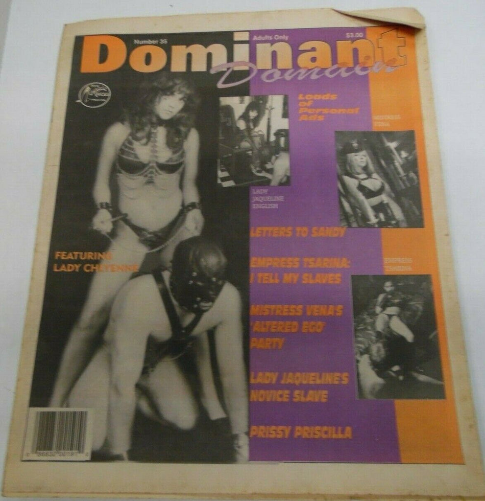 Dominant Domain Newspaper Lady Cheyenne #35 1995 122119lm-ep2