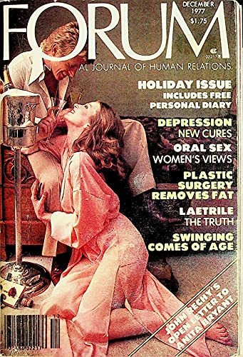 Forum Adult Digest Swinging Comes Of Age December 1977 Holiday Issue
