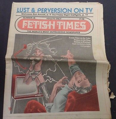 Fetish Times Adult Newspaper Lust & Perversion #45 1977 120815lm-ep