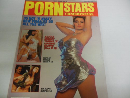 Porn Stars Confidential Men's Magazine "Alicia Monet" "Kim Alexis" #9
