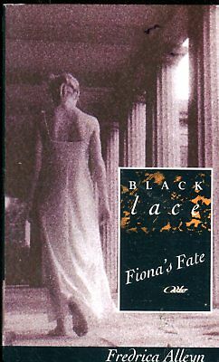 Fiona's Fate Adult Novel by Fredrica Alleyn 1994 Black Lace 121917lm-ep