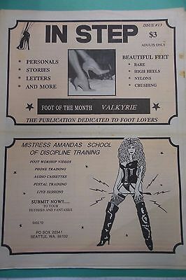 In Step Foot Lovers Newspaper Foot Of Month Valkyrie #13 1990 062217lm-ep