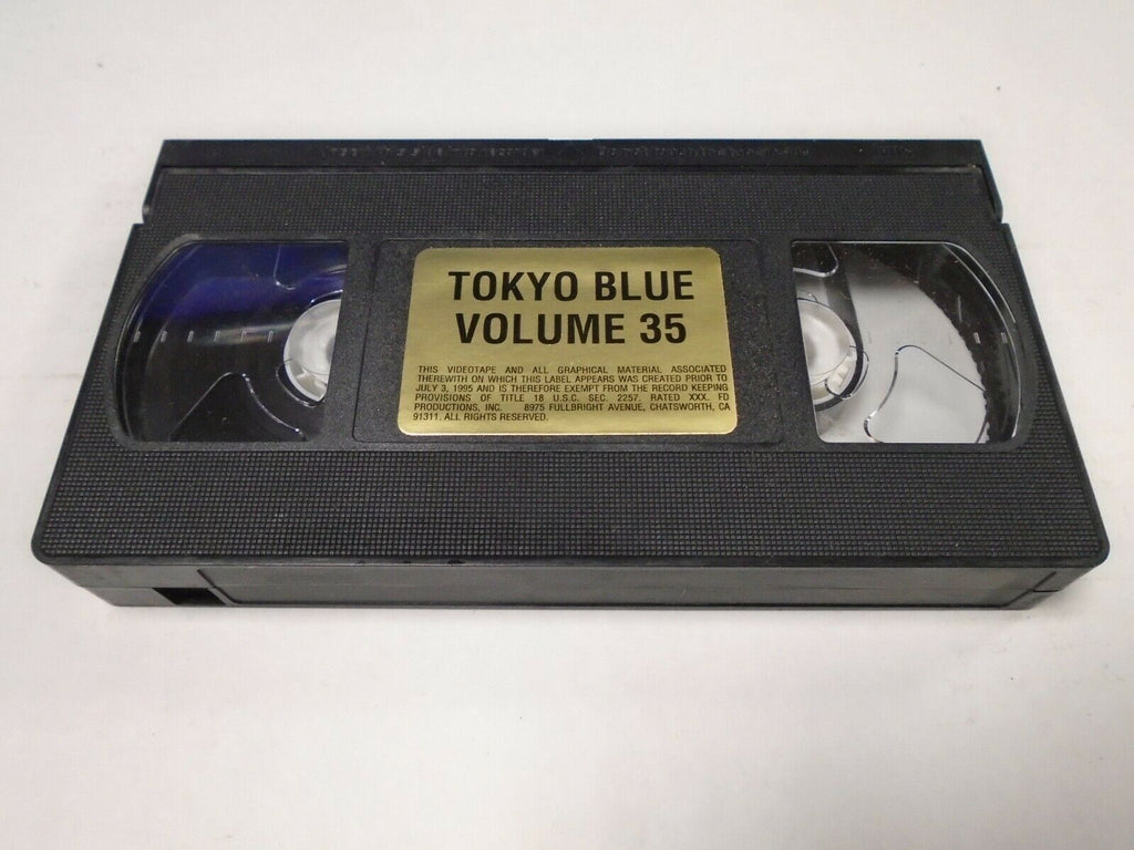 Tokyo Blue Vol 35 1995 Adult VHS 051419AMP