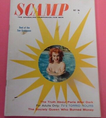 Scamp Busty Magazine Wynn Landis July 1958 101913lm-epa