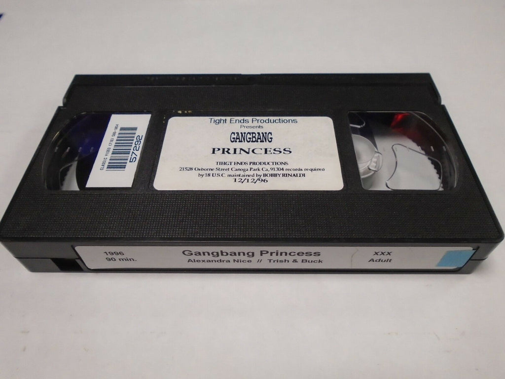 Gangbang Princess Alexandra Nice Trish Buck 1996 90mins Adult VHS 012419AMP3