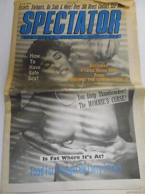 Spectator Bay Area's Hottest Adult Ads Newspaper #393 1986 082118lm-ep2