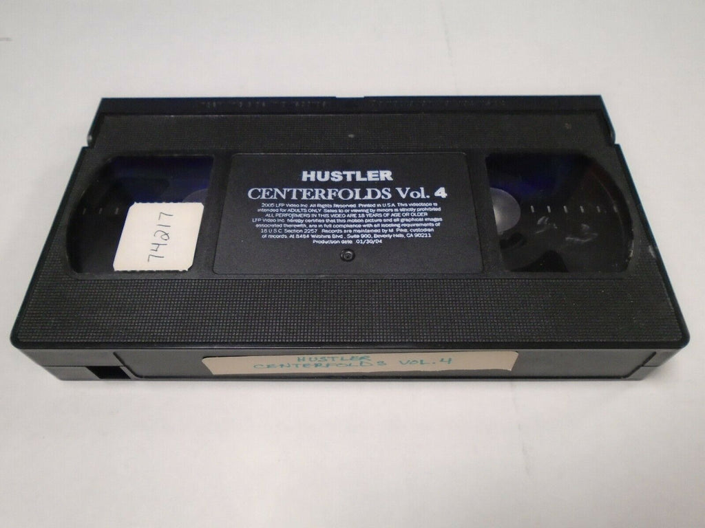 Hustler Centerfolds Vol 4 2005 Adult VHS 022619AMP2