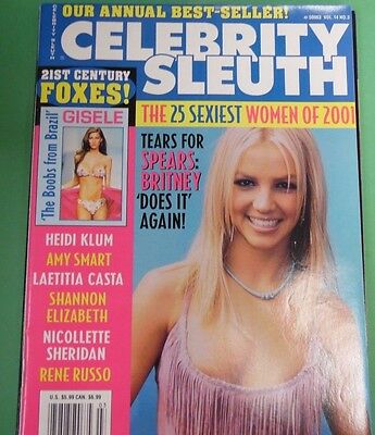 Celebrity Sleuth Magazine Britney Spears vol.14 #3 2001 081713lm-epa