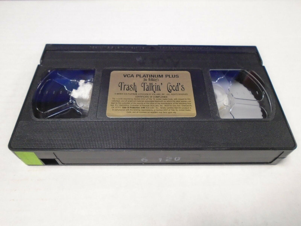 Trash Talkin Coeds VCA Platinum Plus Adult VHS 040419AMP3