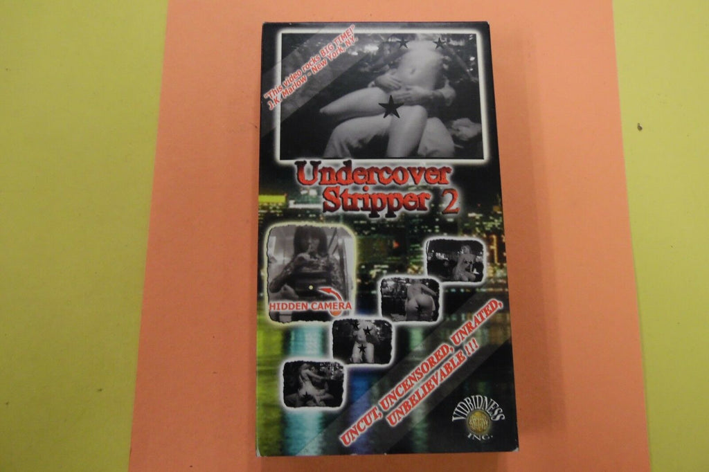 Undercover Stripper VHS #2 XX CLEARANCE 111916lm-ep