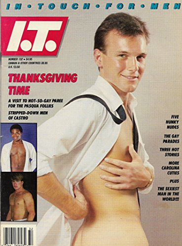 Christopher Brock l 5 Hunky Nudes l The Gay Parades l 3 Hot Stories l More Carolina Cuties l The Sexiest Man in the World - November, 1987 In Touch for Men Magazine Number 132