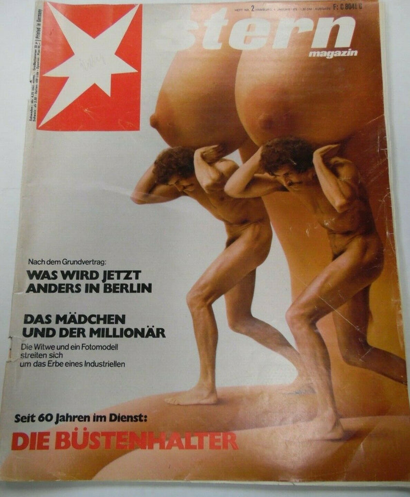 Stern German Over Sized Magazine #2 January 1973 112019lm-ep