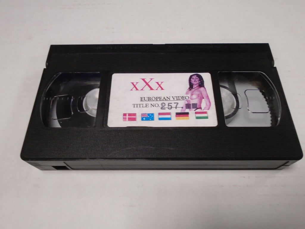 XXX European Video 257 Adult VHS 011519AMP