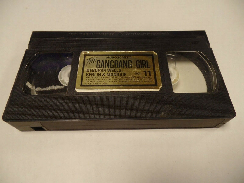 The Gangbang Girl Deborah Wells Berlin Monique Vol 11 1993 Adult VHS 052119AMP2