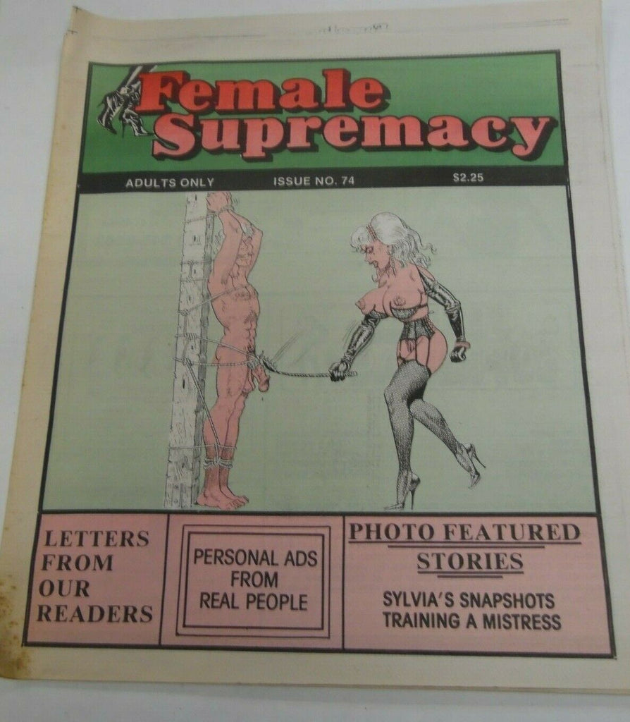 Female Supremacy Newspaper Training A Mistress #74 120919lm-ep