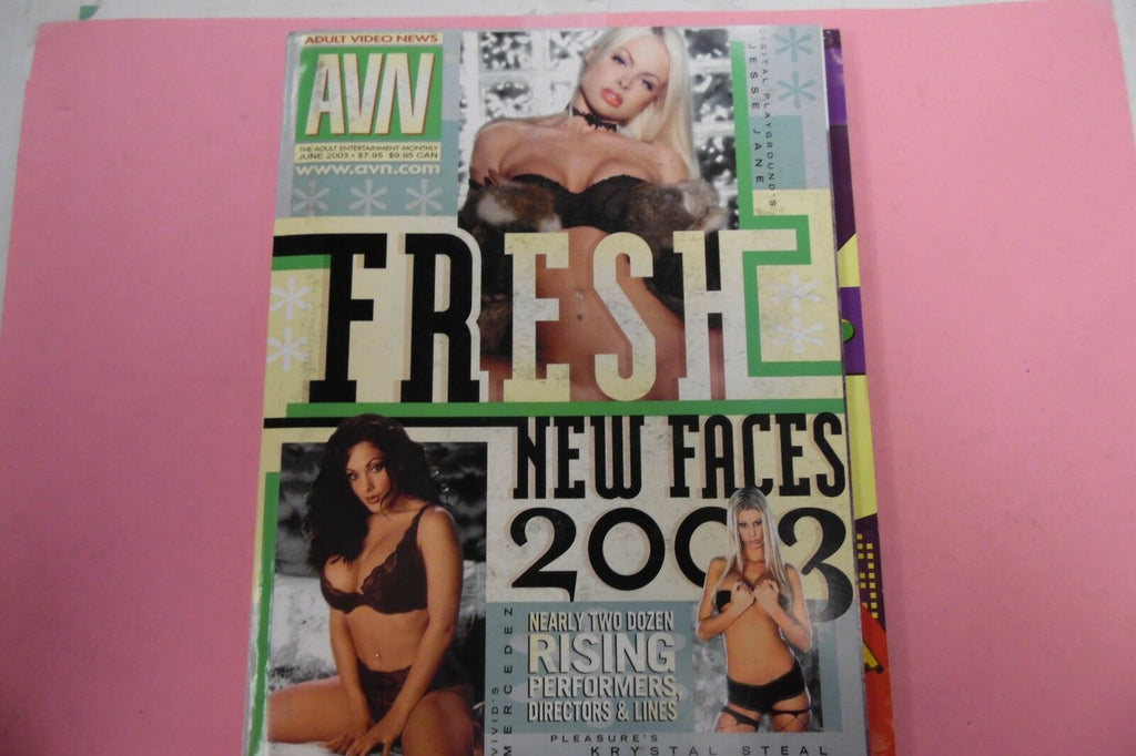 AVN Adult Video News Magazine Fresh Faces Jesse Jane June 2003 011117lm-ep2