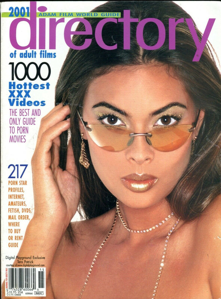 Adam Film World 2001 Directory Tera Patrick 062219lm-ep - Used