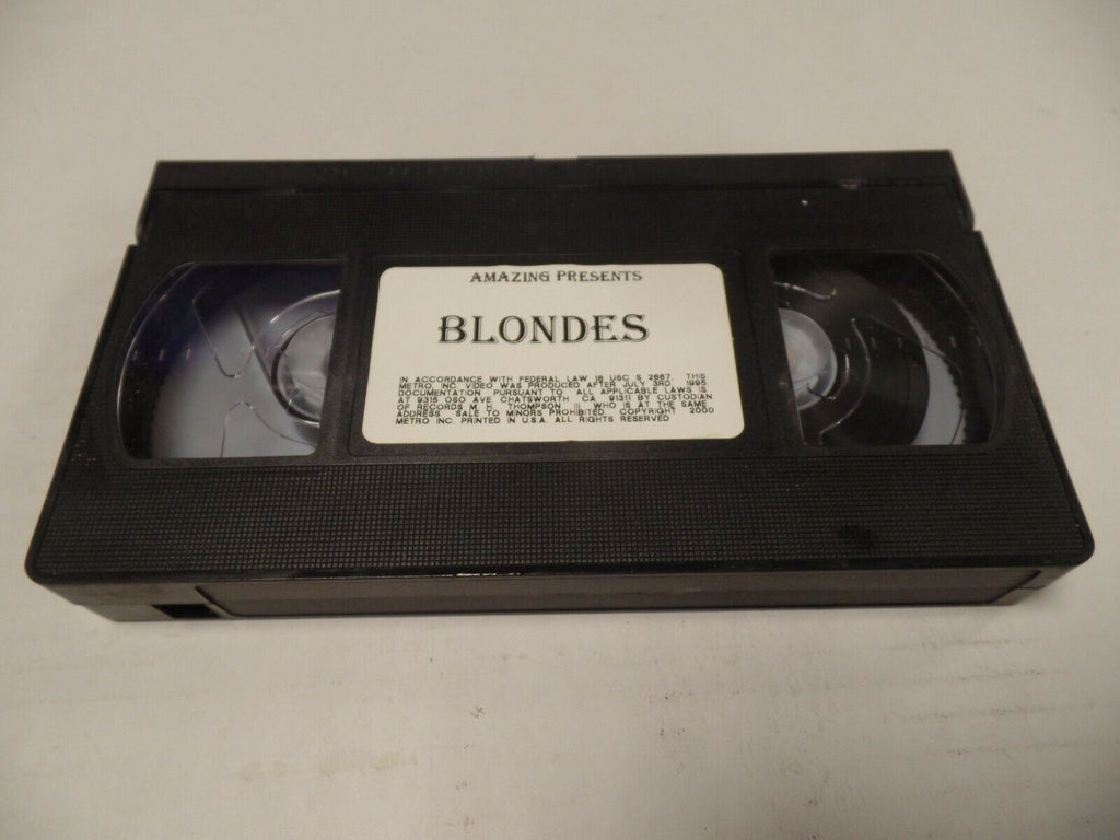 Blondes Amazing Prod 2000 Adult VHS 051719AMP2