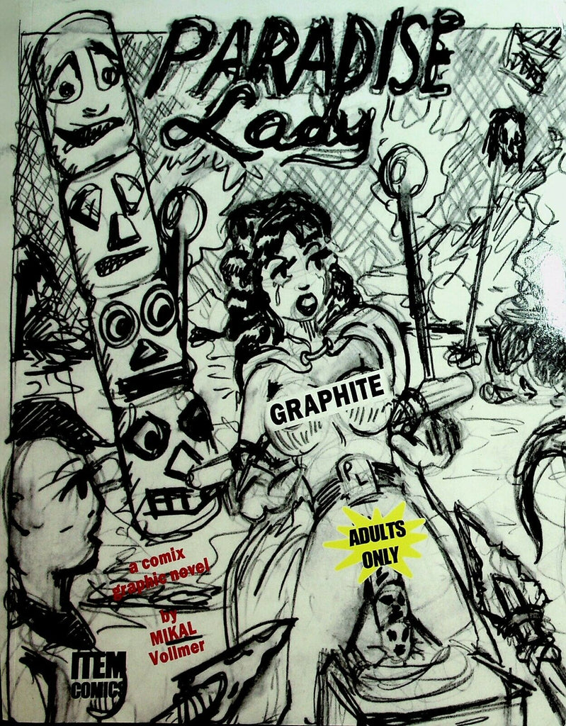 Paradise Lady Comix Graphic Novel 2018 by Mikal Vollmer 072720lm-ep