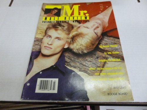 Mr. Male Review Gay Adult Magazine "Cabin Fever, Dressing to Get Out" March 1985