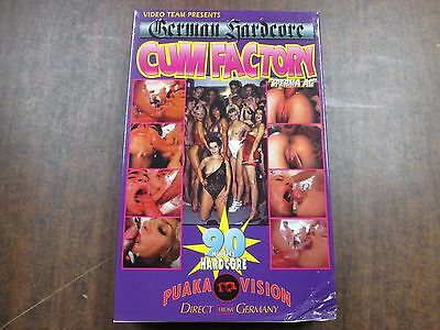 German Hardcore Cum Factory Pukaka Vision Video Team NM Adult VHS 052015amp10