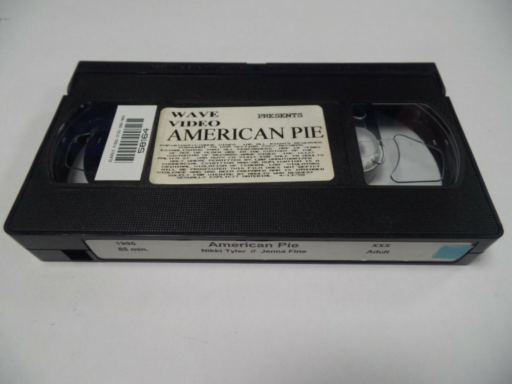 American Pie Nikki Tyler Jeanna Fine 1995 85mins Adult VHS 022719AMP