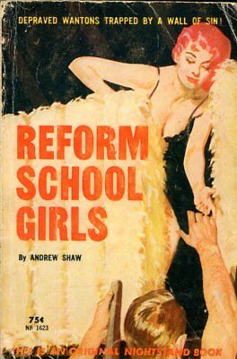 Reform School Girls Novel by Andrew Shaw 1962 Nightstand Book 042314lm-epa