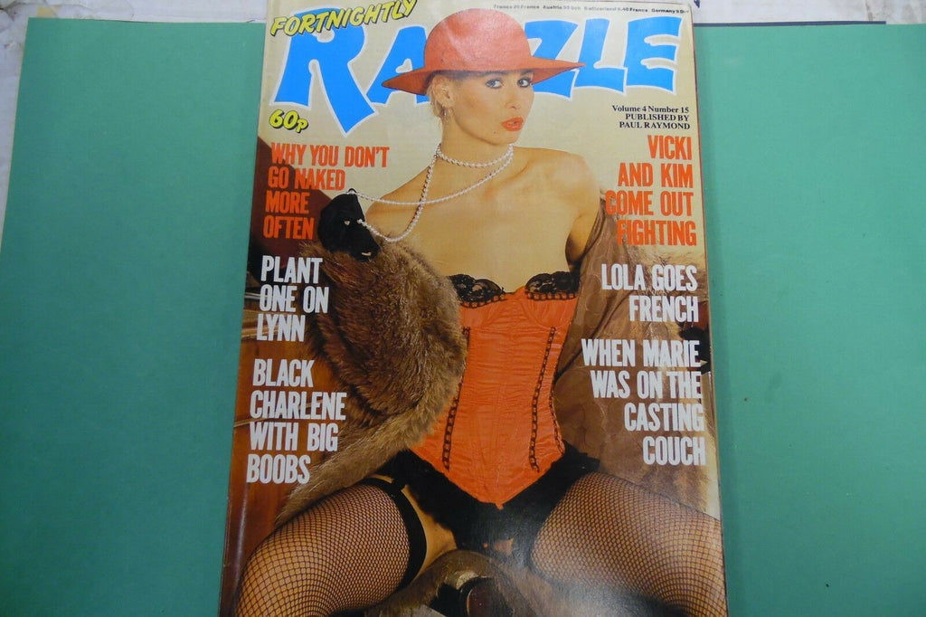 Razzle Busty Magazine Lola Goes French vol.4 #15 Paul Raymond 101816lm-ep2