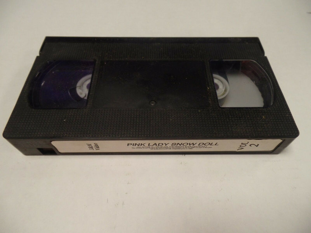 Pink Lady Snow Doll Vol 2 1985 Adult VHS 051519AMP2