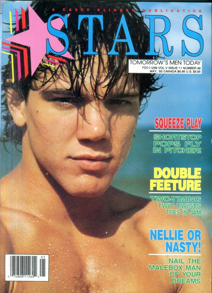 Stars Gay Magazine Damon Peters May 1992 112818lm-ep2