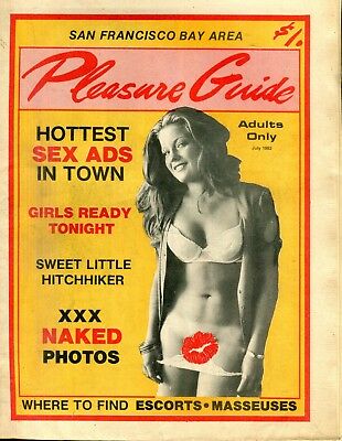 Pleasure Guide Adult Newspaper San Francisco Bay Area July 1982 102618lm-ep