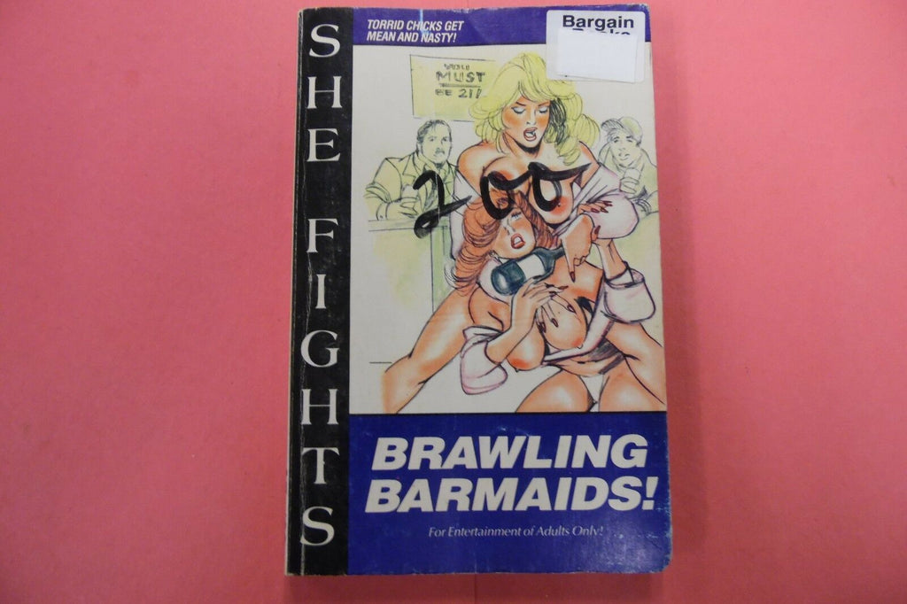 She Fights Brawling Barmaids Adult Novel 1988 120916lm-ep