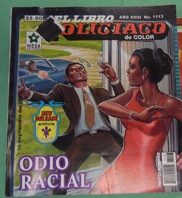 POLICIACO- ODIO RACIAL Spanish Graphic Comic Novel #1113 070617lm-ep2