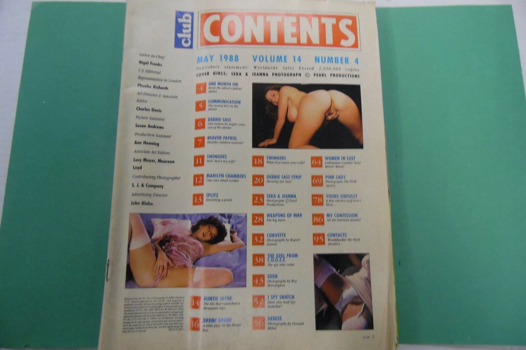 Club Magazine Seka May 1988 readers copy 122816lm-ep