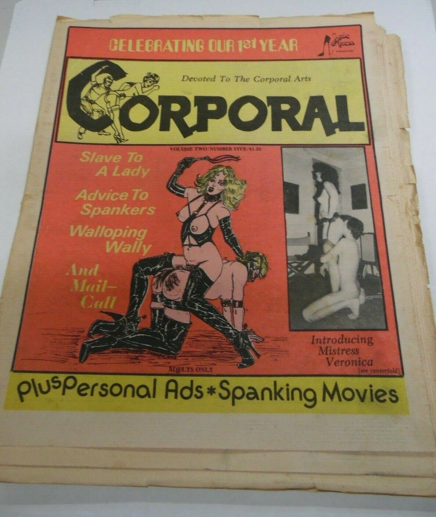 Corporal Fetish Newspaper Mistress Veronica vol.2 #5 1979 122119lm-ep